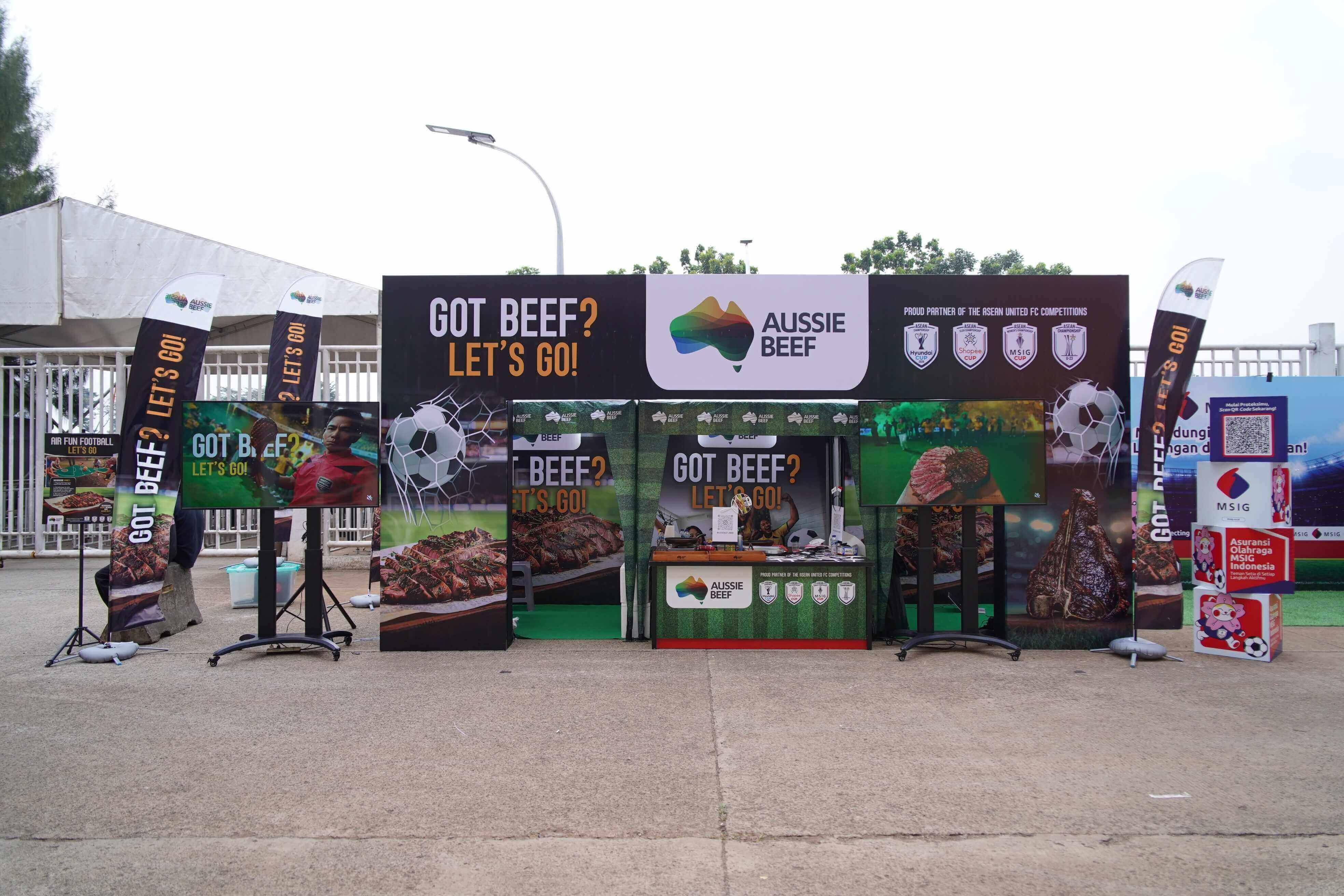 aussie beef booth