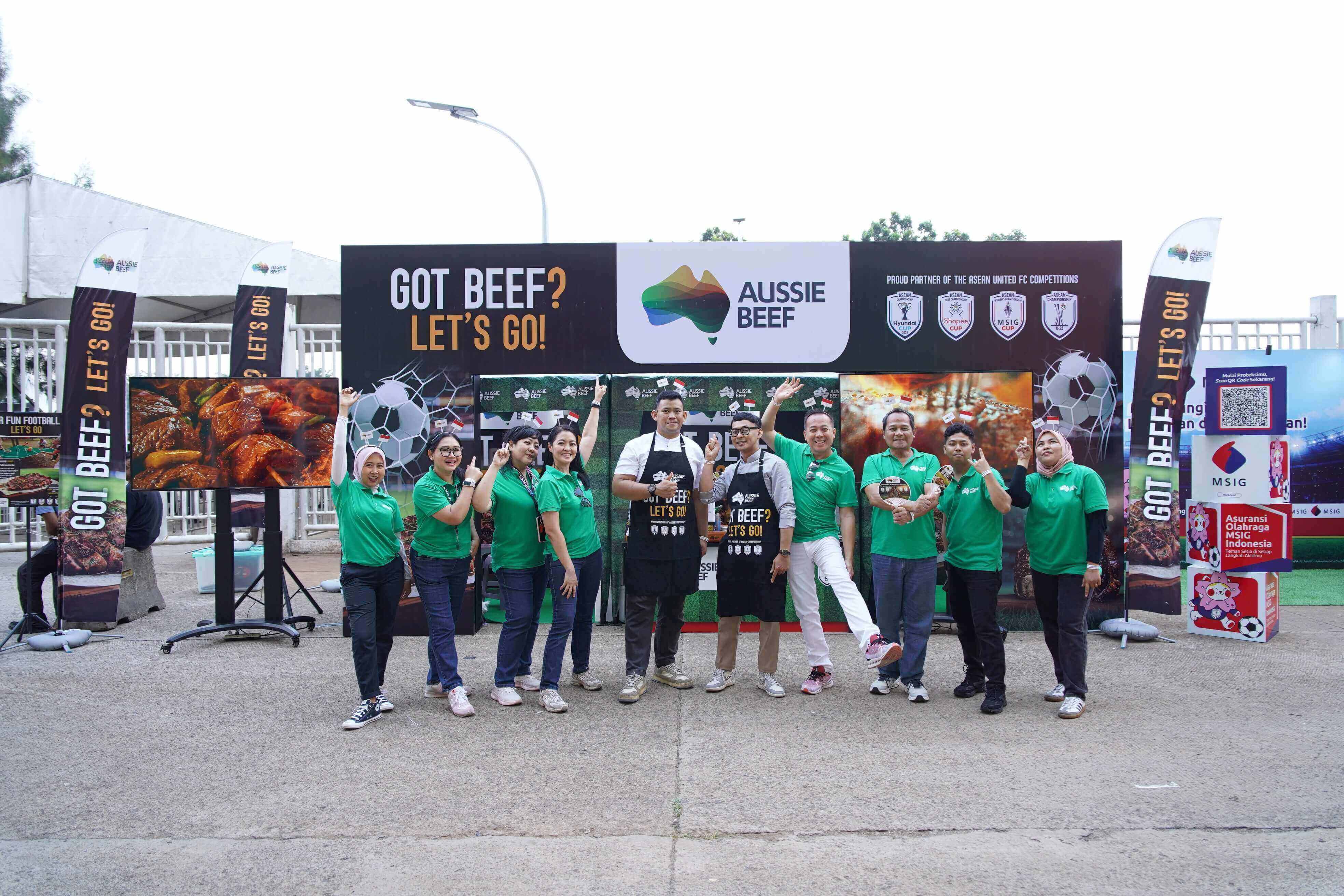 aussie beef booth