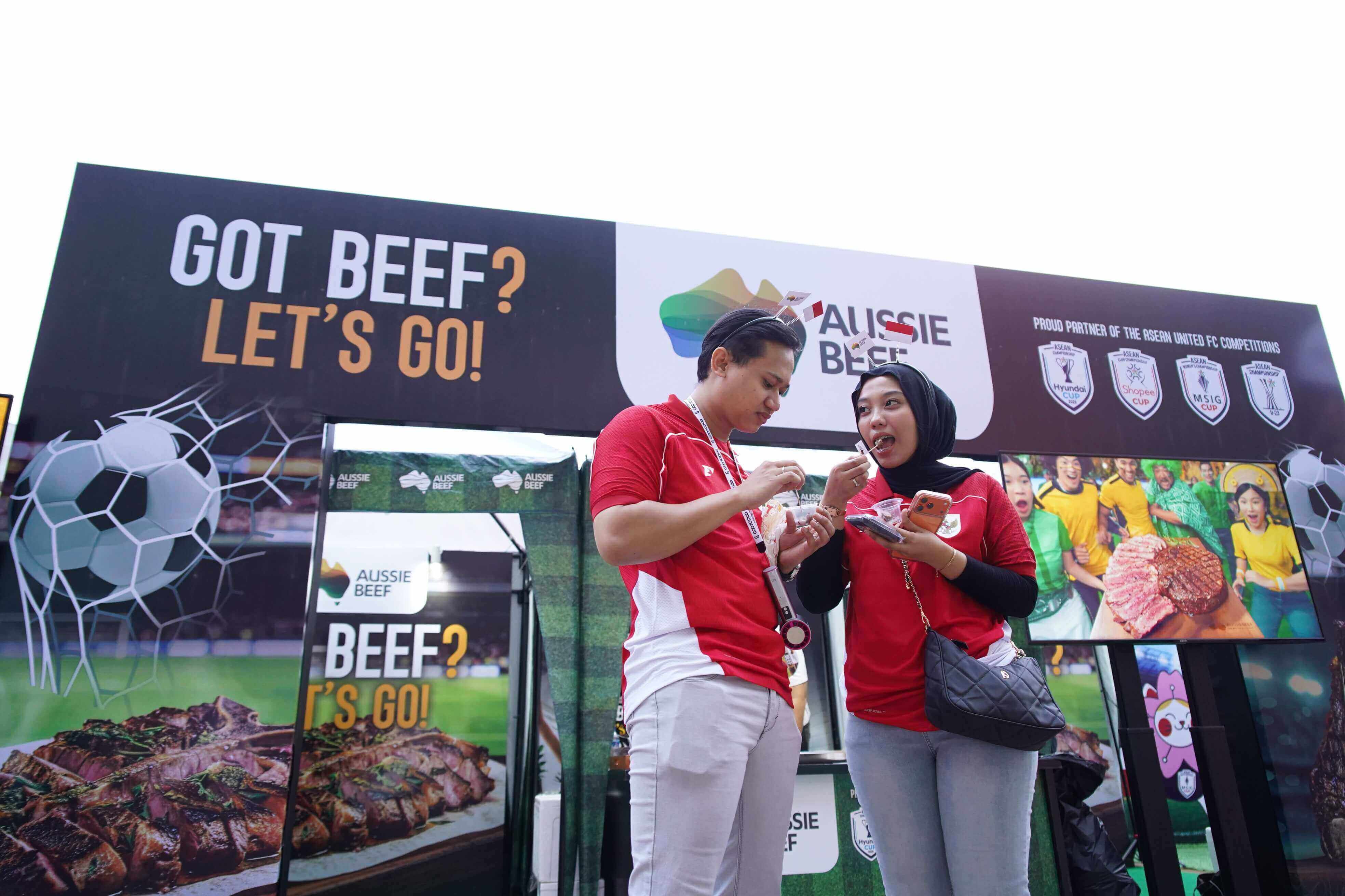 aussie beef booth