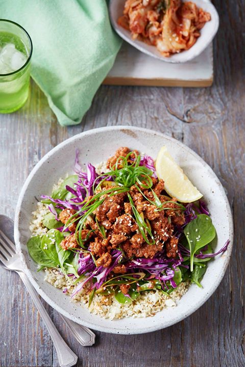 KOREAN BEEF SALAD WITH SPICY DRESSING